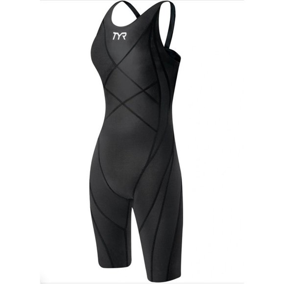 TYR Other - TYR Womens Tracer Light Aerofit Short John Tech Suit - Black - Size 24L